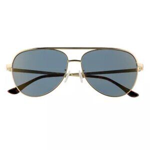 NWOT Prive Revaux The Athens Blue Light Reading Glasses Gold Tone & Gray Smoke